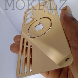 MOKPLZ OPPO K12x 5G GOLDEN MIRROR BACK PANNEL Mobile Skin-image-92
