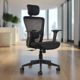 m.g enterprises Leo C110 [jazz] - HR Mesh Office Executive Chair-picture-4