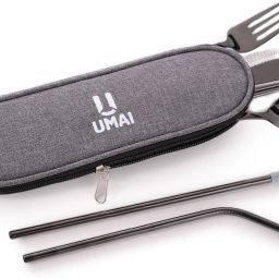 Portable 8-Piece Stainless Steel Food-Grade Utensil Set - Travel-Friendly Stainless Steel Cutlery Set-27