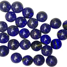 30__Pcs Dark Blue OR Blue Kanche Glass Marble Ball Glass Pabbles Ball-image-82
