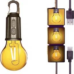 Rechargeable LED Light Bulb, Waterproof LED Tent Lights with USB Cable 5 hrs Bulb Emergency Light-image-8