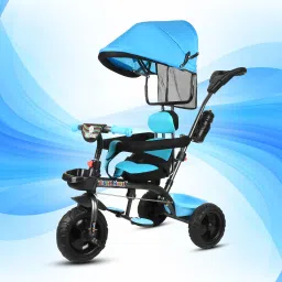Toyshoppee Premium Baby Tricycle / Kids Trike / Ride On TRICYCLE FOR KIDS 553 BLUE Tricycle-image-17