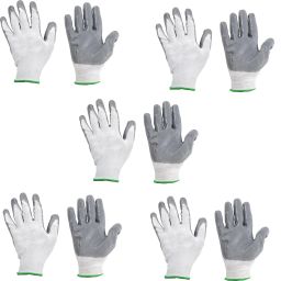 SUPERIOR QUALITY ANTI CUT SAFETY HAND GLOVE-1104 Nylon, Synthetic, LatexSafety Gloves-image-1