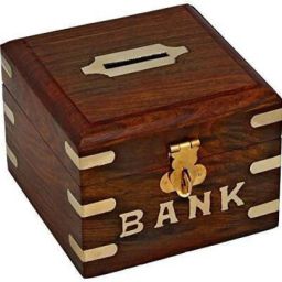 Wodden Money bank coin bank saving box 392 Coin Bank-image-47