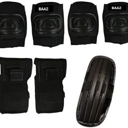 Skating Protection Kit - Helmet + Elbow Guard + Knee Guard + Hand Guard Skating Kit-picture-35