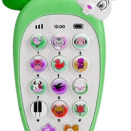Battery Operated Mobile Phone Toy with 20 Musical Songs Animal Sound for Kids-image-57