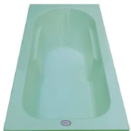 Prestige Acrylic 4 Feet Rectangular Fixed - Green Alcove Bathtub-image-45