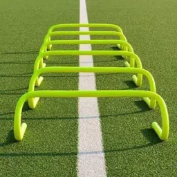 Hurdles for Training, Hurdles for Athletics, 6" And + SOCCER CONE 6PCS FREE PVC Speed Hurdles-35