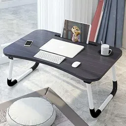 Foldable Bed Study Table Multifunction Lapdesk for Children Table Wood Portable Laptop Table-16