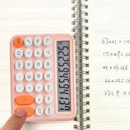 coskira 12 Digit with LCD Display,Kids Calculator,Calculator for School,Mini Calculator, Plastic Calculator, Handheld Calculator Basic Calculator Standard Function Basic Calculator image 4