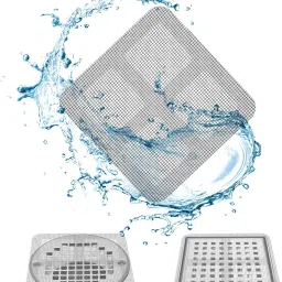 Disposable Drain Hair Catcher Sticker Net Tub filter for Kitchen,Bathroom 15 Pcs Hair Wash Basin-image-25