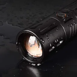 SUICUNE Led Torch 1200 Lumens Flash Light with Keychain Light 6 lx Camera LED Light image 2