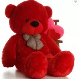 3 Feet Teddy Bear Red Color 90 - cm - 90 cm-image-87