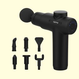 RLN Lifelong LLGM109 Massage Gun Machine for Pain Relief Body, Neck, Shoulders, Back, Arms & Feet Massager-image-2