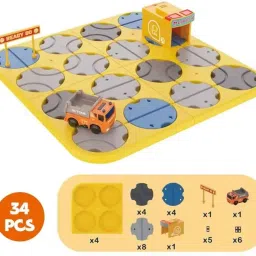 Diy Maze Track Construction toy-28