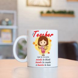 Thank You Teacher Gift Ceramic Coffee Mug-image-55