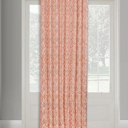 Fabindia Paro Pink & Beige Ethnic Motifs Printed Cotton Door Curtain-image-82