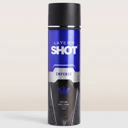 Layerr Wottagirl! Men Shot Perfume Body Spray 120ml - Emperor-11