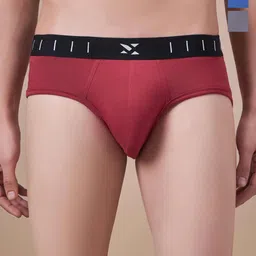 Masch Sports Pack Of 3 Men Mid -Rise Anti Microbial Basic Briefs-picture-26
