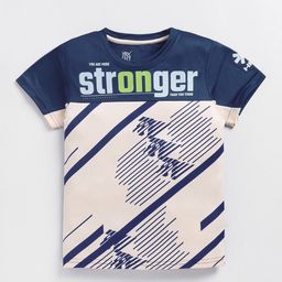 HRX by Hrithik Roshan Boys Typography Printed Rapid Dry Sports T-shirt-image-23
