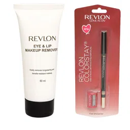 Revlon Colorstay One-Stroke Defining Blackest Black Eyeliner Kajal & Make Up Remover-45