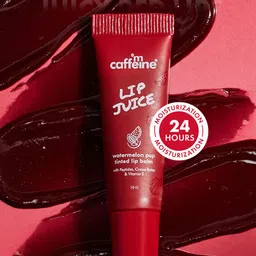 MCaffeine Lip Juice Tinted Lip Balm With Vitamin E-10g-Watermelon-24