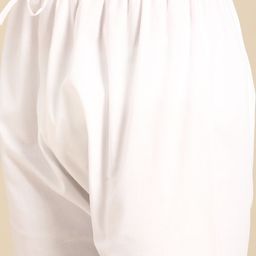 MANQ Men Self Design Regular Thread Work Kurta with Churidar image 4