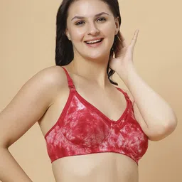 Aanyor Pack of 3 Abstract Printed Full Coverage Maternity Bra With All Day Comfort image 4