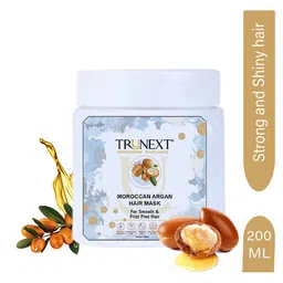 TRUNEXT Moroccan Argan Hair Mask for Smooth & Frizz-Free Hair - 200ml-29