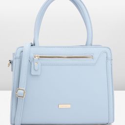 DressBerry Structured Handheld Bag with Detachable Sling Strap-1