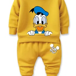 x2o Infants Kids Mickey Mouse & Donald Duck Printed Sweatshirt With Joggers-19