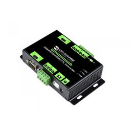 Waveshare Industrial Isolated Multi-Bus Converter, USB / RS232 / RS485 / TTL Communication image 1