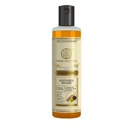 Khadi Natural Unisex Mustard & Sesame Herbal Sustainable Hair Oil 210 ml-21