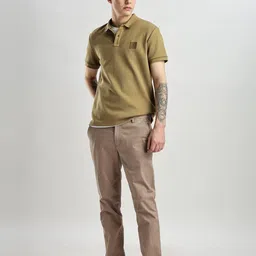 Calvin Klein Jeans Men Brand Logo Printed Polo Collar T-shirt-image-16