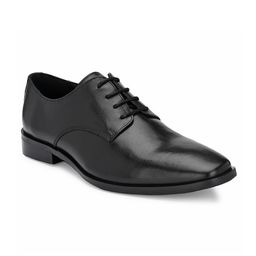 CARLO ROMANO Men Black Solid Leather Derbys-image-77
