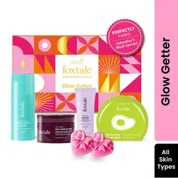 FoxTale Valentines Glow Getter Combo Kit with Lactic Acid-Hyaluronic Acid & Niacinamide-20