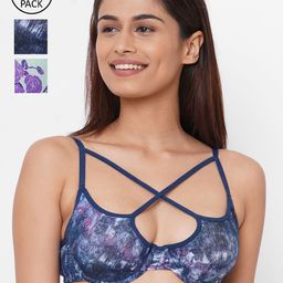 Inner Sense Pack of 3 Printed Underwired Lightly Padded Everyday Sustainable Bra ISB053_53_52-31