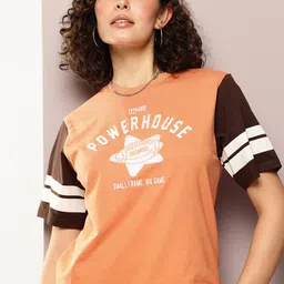 DILLINGER Typography Printed Oversized T-shirt-image-16