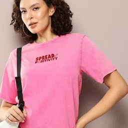 DILLINGER Typography Printed Oversized T-shirt-image-31