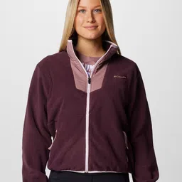 Columbia Sequoia Grove Colourblocked Lightweight Fleece Sporty Jacket-49