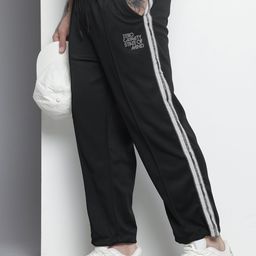 The Indian Garage Co Men Relaxed Fit Textured Track Pant-image-18