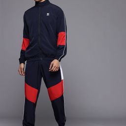 HRX by Hrithik Roshan Men Colourblock Rapid-Dry Lifestyle Tracksuit-image-99