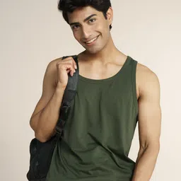 DAMENSCH NEO-Cool Pure Cotton Regular Fit Tank Lounge T-shirt-47