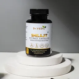 Dr Vedic Shilajit Extract Capsules For Stamina, Energy & Power - 60 Capsules-31