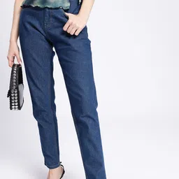 glitchez Women Soft But Snatched Mom Stretchable Jeans-image-25
