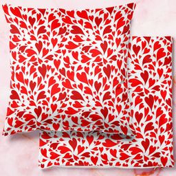 ArtzFolio Multicoloured Set of 2 Velvet Square Cushion Covers-31