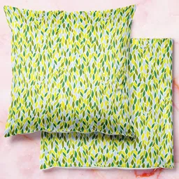 ArtzFolio Multicoloured Set of 2 Velvet Square Cushion Covers-image-73