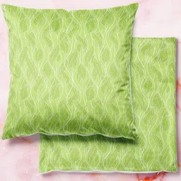 ArtzFolio Multicoloured Set of 2 Velvet Square Cushion Covers-10