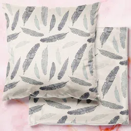 ArtzFolio Multicoloured Set of 2 Velvet Square Cushion Covers-58