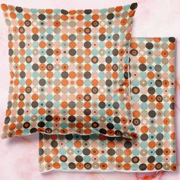 ArtzFolio Multicoloured Set of 2 Velvet Square Cushion Covers-image-67